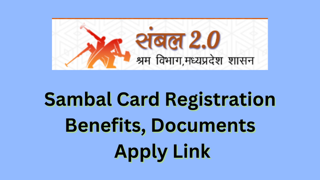 Sambal Card Registration